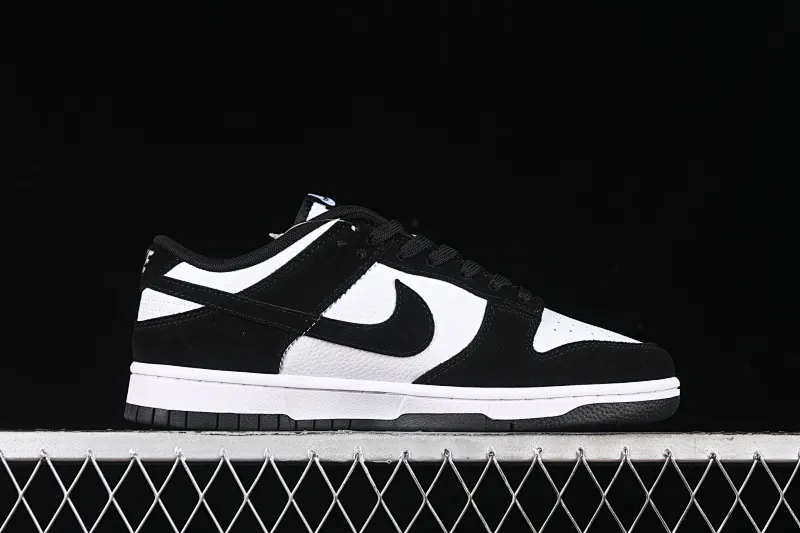 All categories Nk SB Dunk series Nk SB Dunk Low low-top sneakers Nk Dunk Low "Suede Panda" suede panda low-top casual sneakers FQ8249-100